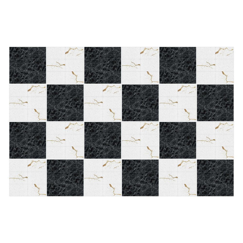 Csempe matrica Geometria kontrasztokban