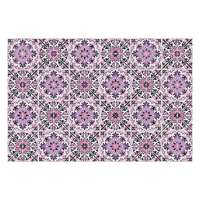 Csempe matrica Virágdíszek online