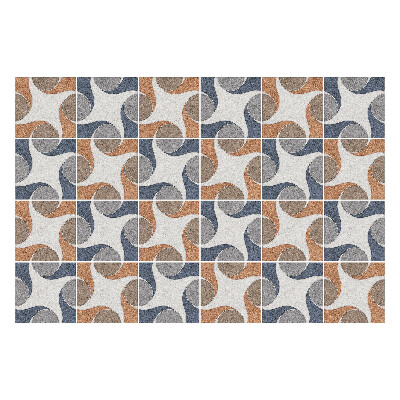 Öntapadós csempe matrica Geometriai formák az elrendezésben