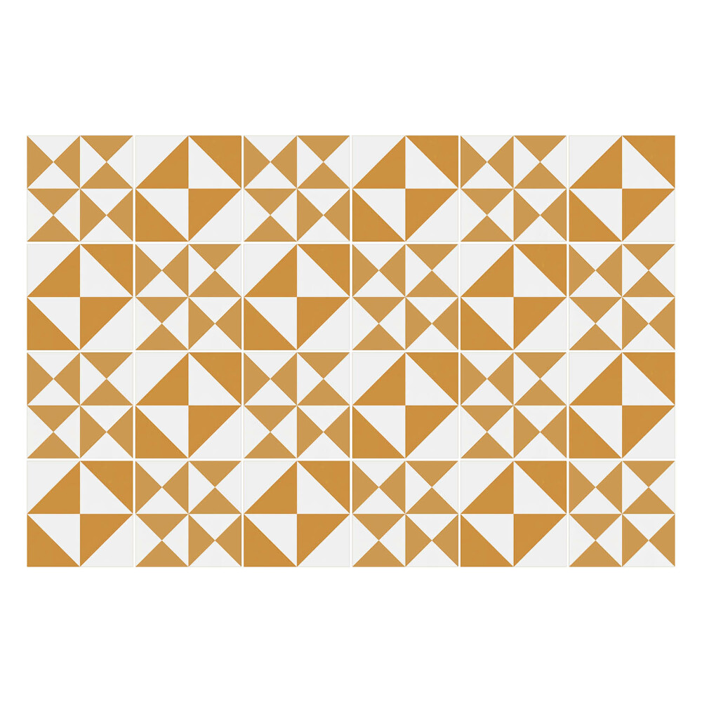 Öntapadós csempe matrica Háromszög geometria