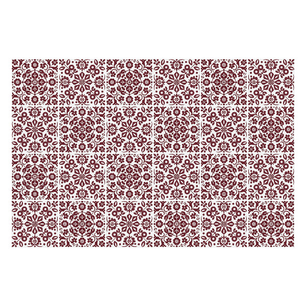 Csempe matrica Folklór ihlette minta