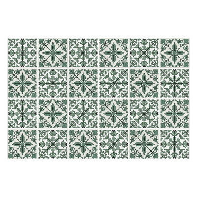 Csempe matrica Virágdíszek hálóban