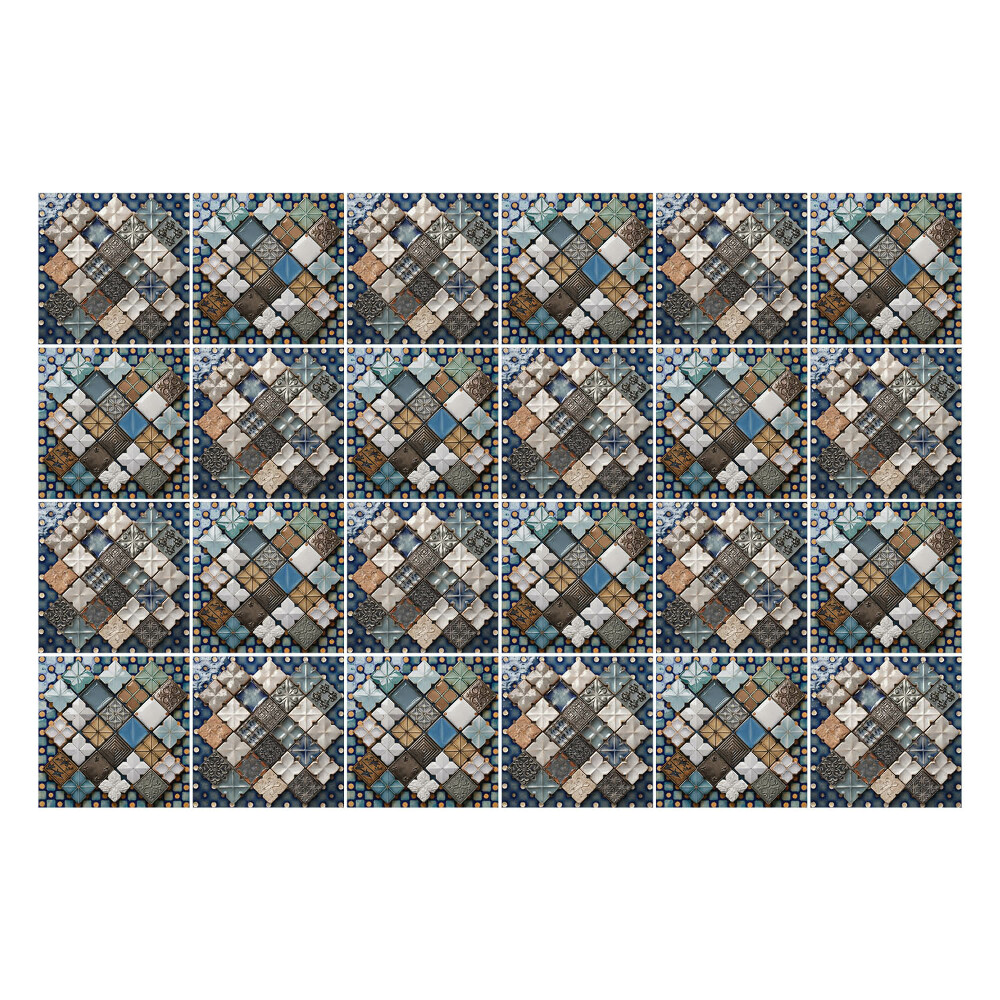 Csempe matrica Geometrikus mozaik