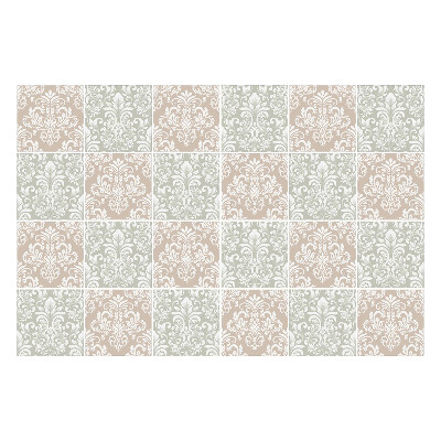 Csempe matrica Elegáns virágdíszek