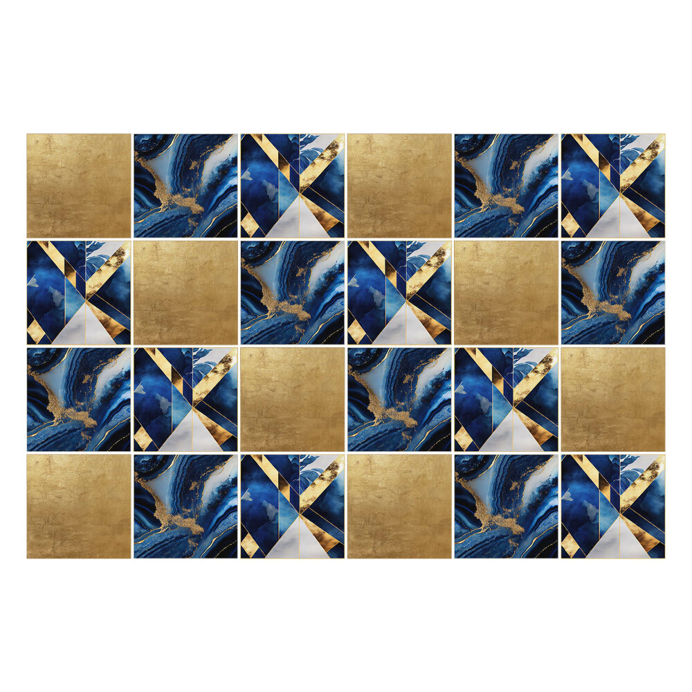 Öntapadós csempe matrica Elegáns szett