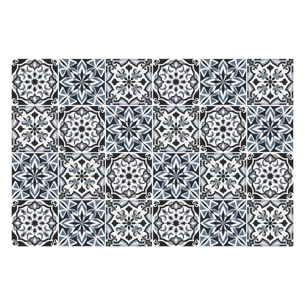 Csempe matrica Mintás mozaik