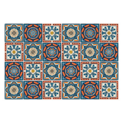 Öntapadós csempe matrica Keleti design