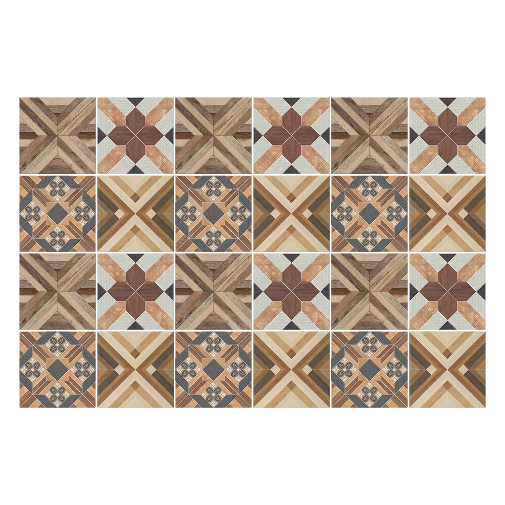 Csempe matrica Geometrikus fa elrendezések