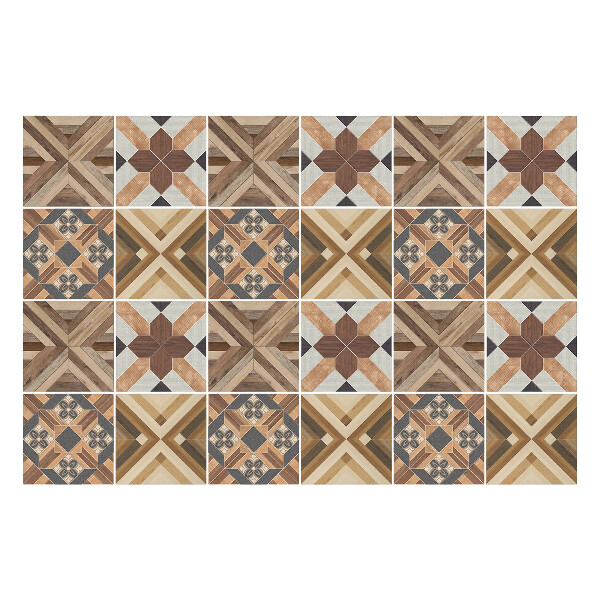 Csempe matrica Geometrikus fa elrendezések