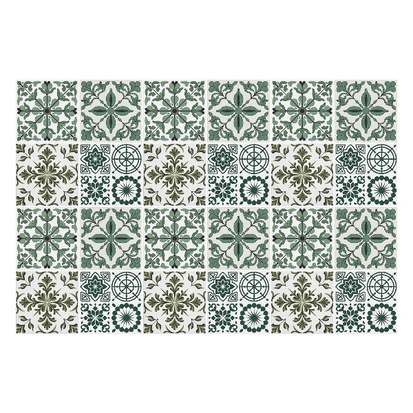 Csempe matrica Klasszikus virágmotívumok