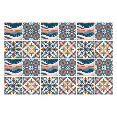 Csempe matrica Pasztell keleti minták