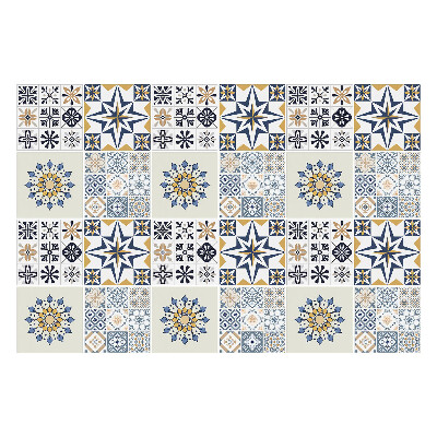 Öntapadós csempe matrica Csempe csillagokkal és mandalákkal