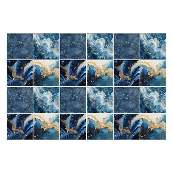 Öntapadós csempe matrica Absztrakt hullámok és csíkok