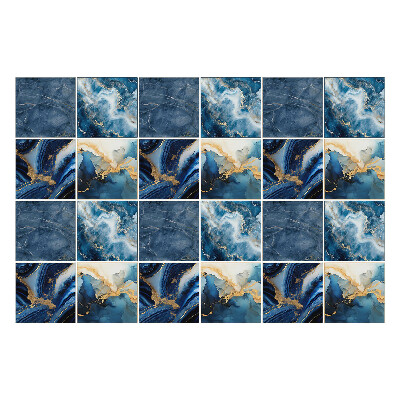 Öntapadós csempe matrica Absztrakt hullámok és csíkok