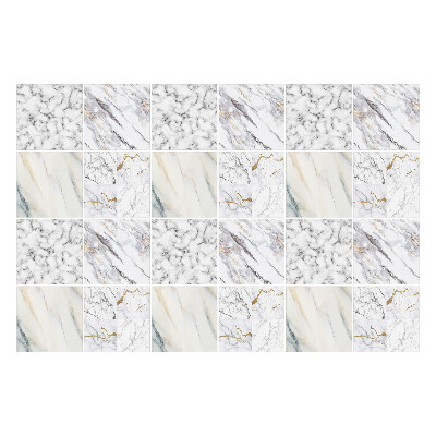 Öntapadós csempe matrica Elegáns márvány kompozíció