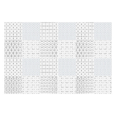 Öntapadós csempe matrica Egyszerű geometriai kialakítás