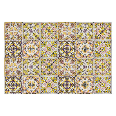 Csempe matrica Klasszikus virágmotívumok