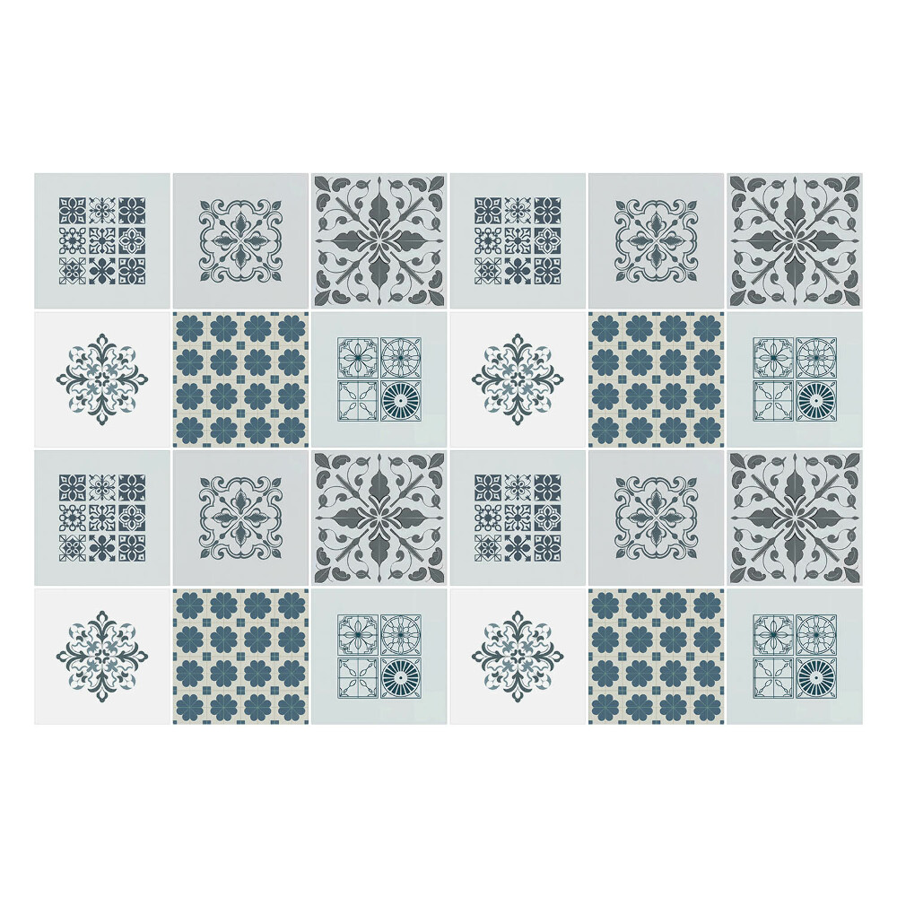 Öntapadós csempe matrica Klasszikus csempe minták