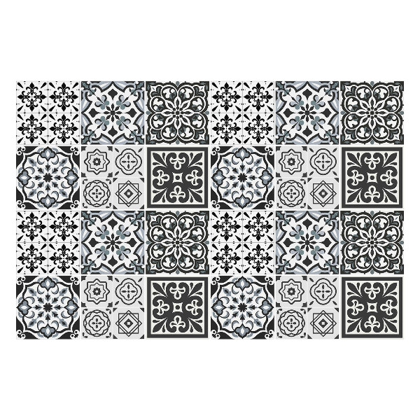 Öntapadós csempe matrica Geometrikus csempe motívumok