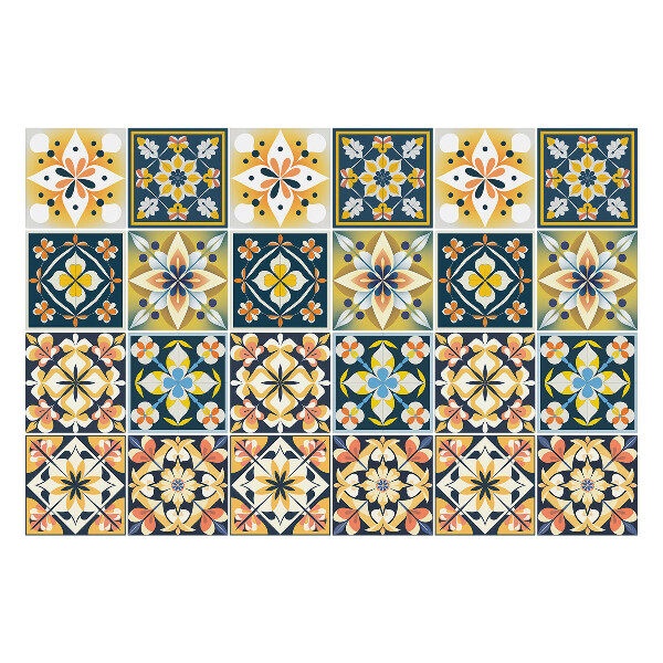 Csempe matrica Marokkói csempe kompozíció