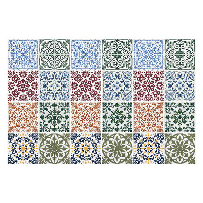 Öntapadós csempe matrica Klasszikus motívumok gyűjteménye