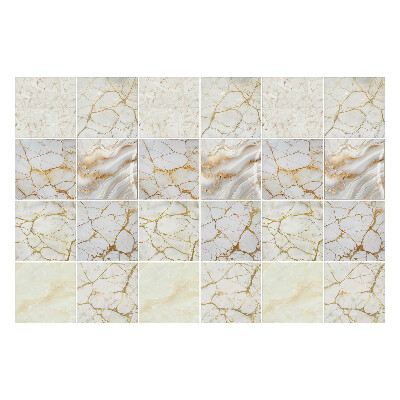 Öntapadós csempe matrica Elegáns márvány motívumok