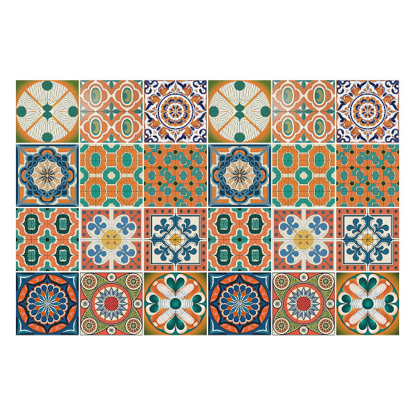 Csempe matrica Keleti összetétel