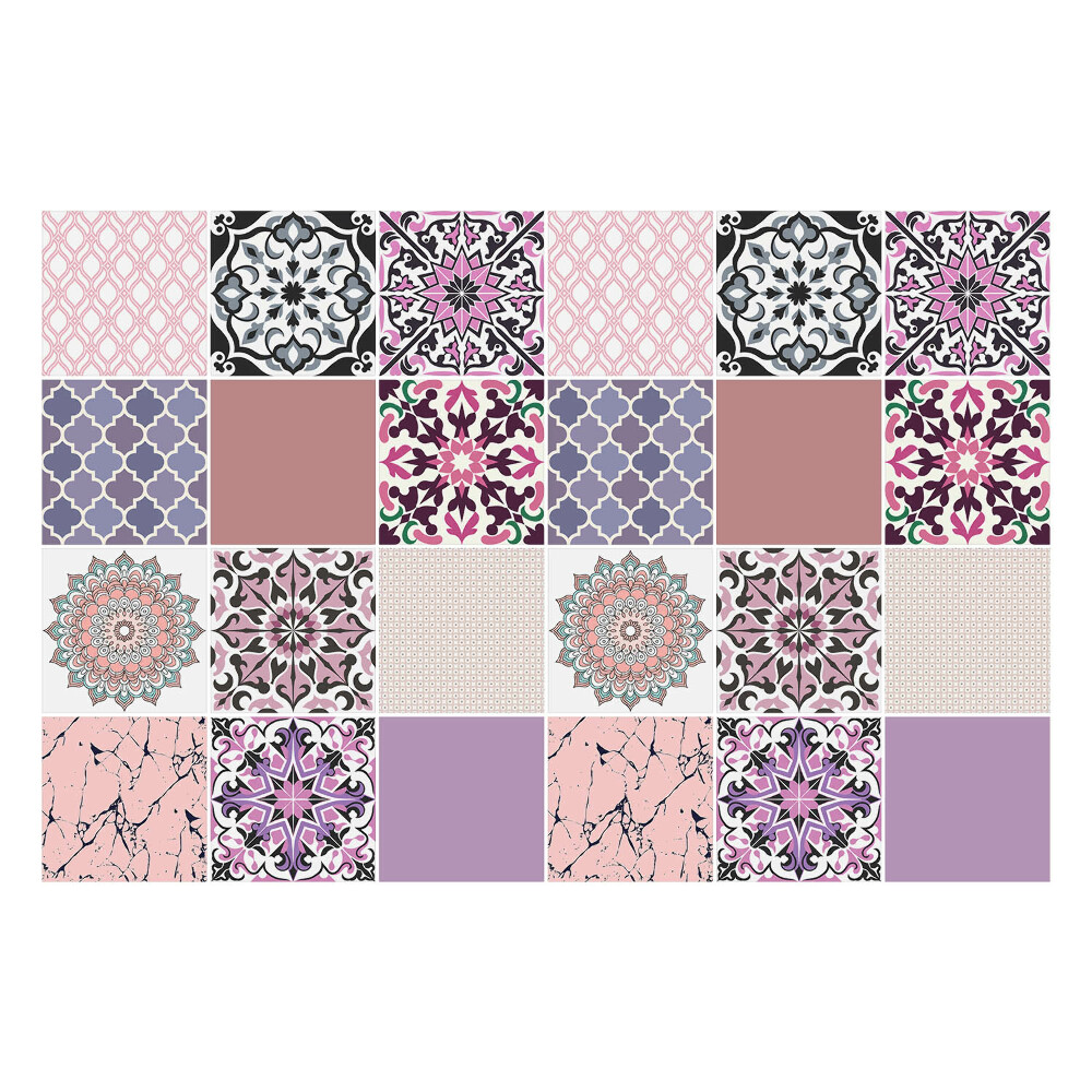 Csempe matrica Pasztell kompozíciók