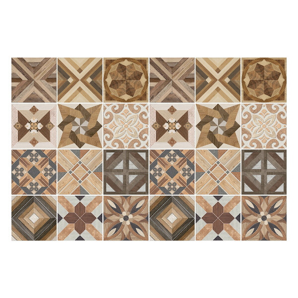 Öntapadós csempe matrica Fa formák