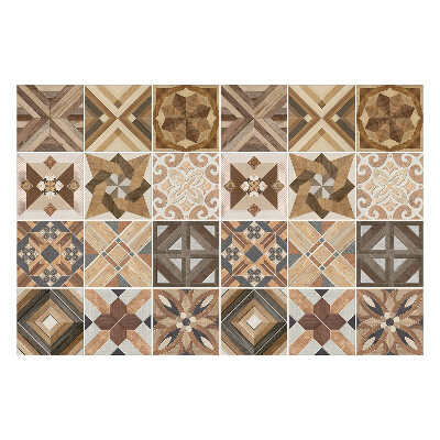 Öntapadós csempe matrica Fa formák