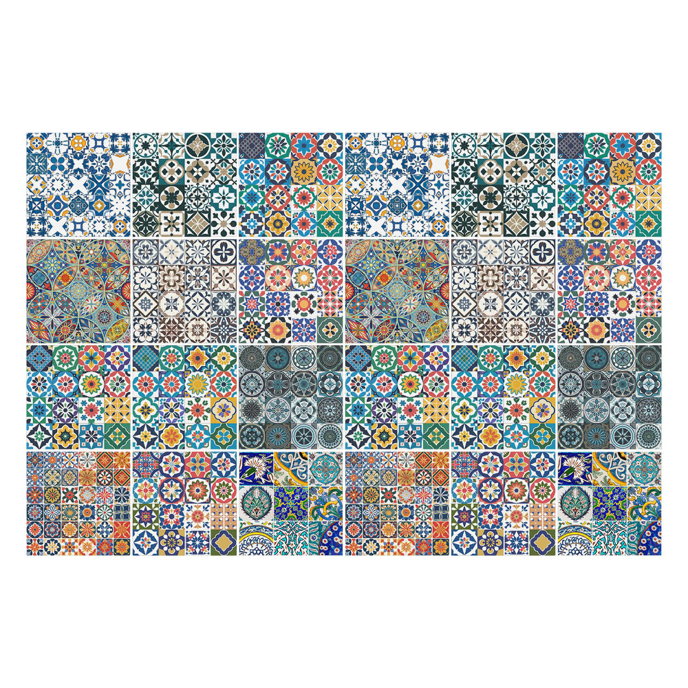 Csempe matrica Különféle dekoratív csempe