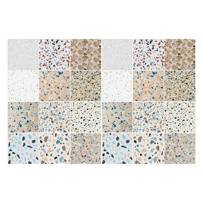 Öntapadós csempe matrica Zúzott kövek keveréke