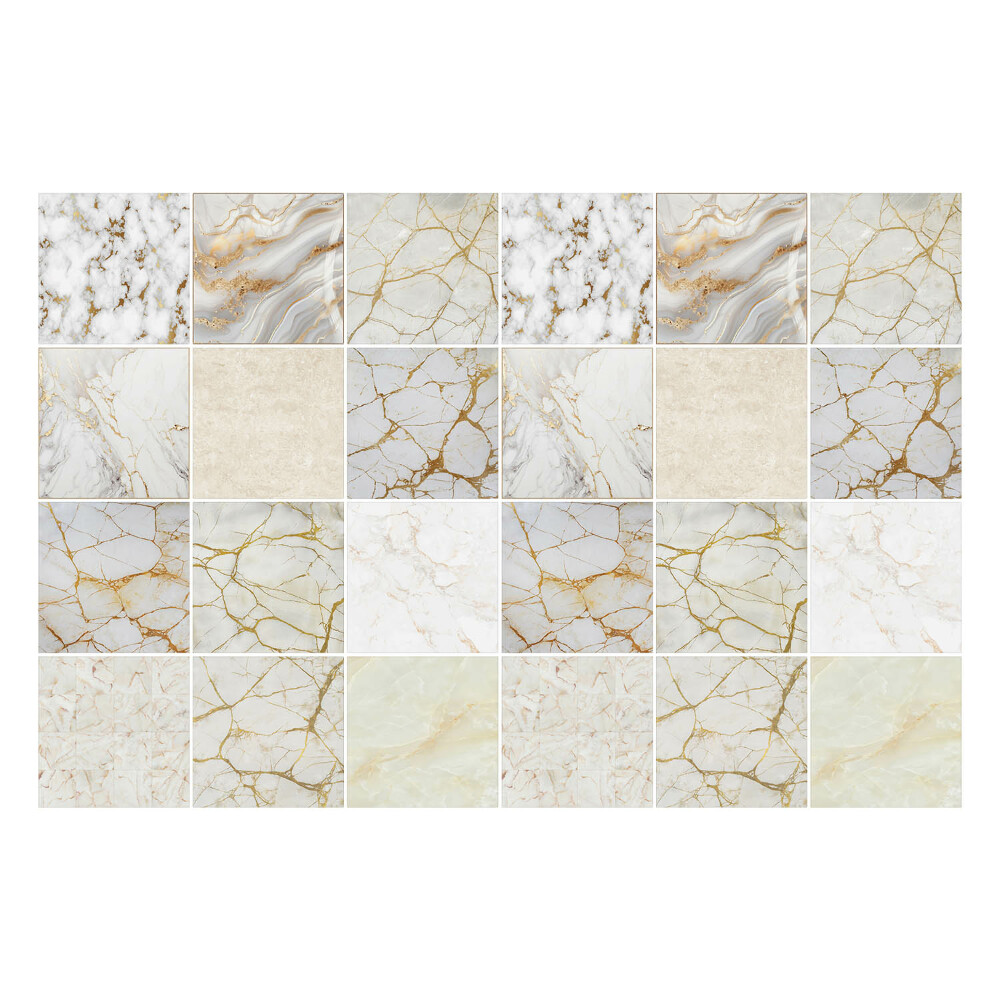 Csempe matrica Elegáns márvány mozaik