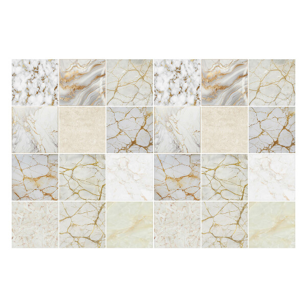 Csempe matrica Elegáns márvány mozaik