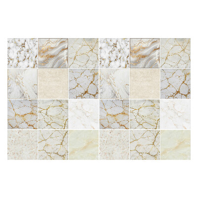 Csempe matrica Elegáns márvány mozaik