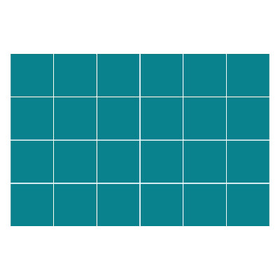 Öntapadós csempe matrica Színe Türkiz