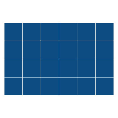 Csempe matrica Szín Kék