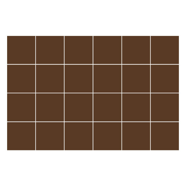 Csempe matrica Szín Barna