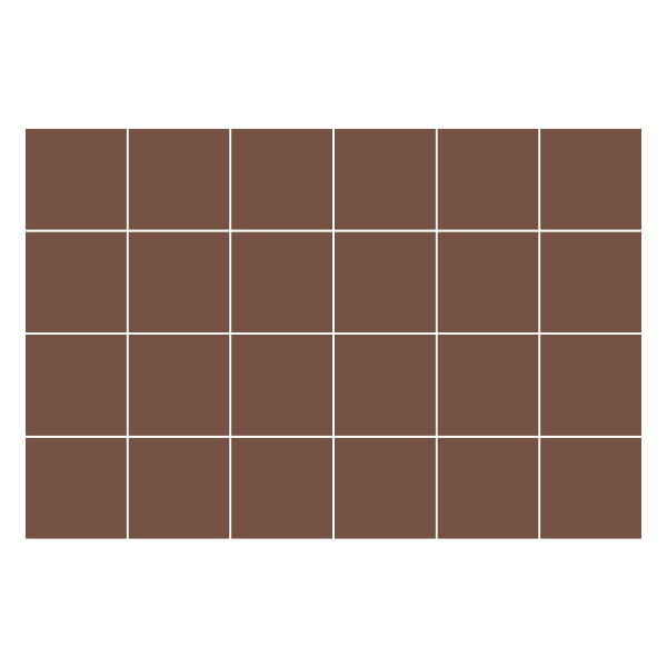 Csempe matrica Szín Barna