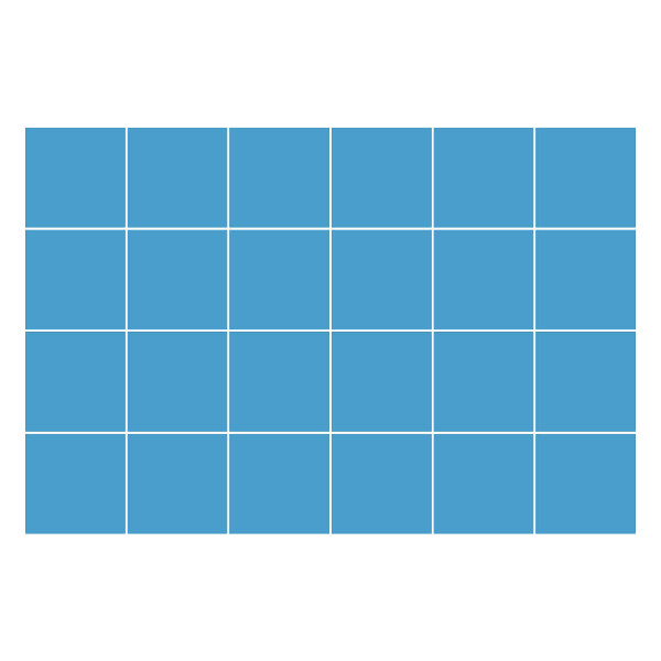 Csempe matrica Szín Kék