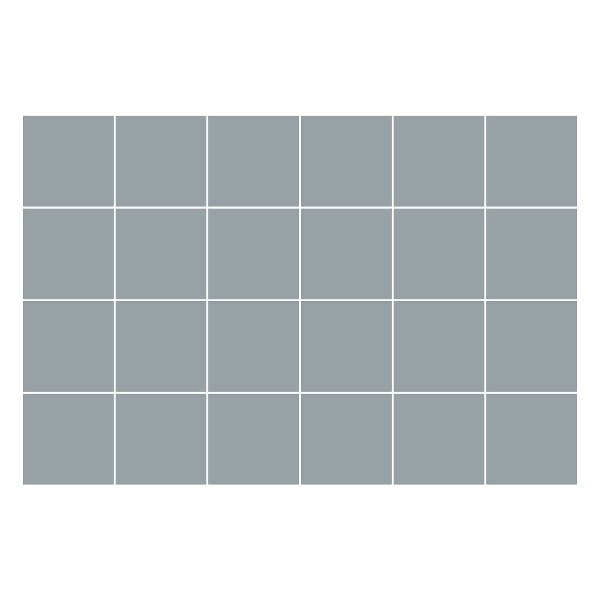 Csempe matrica Szín Szürke