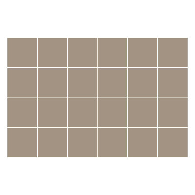 Csempe matrica Szín Barna