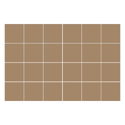 Öntapadós csempe matrica Szín Világosbarna