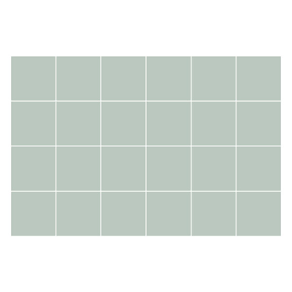 Öntapadós csempe matrica Szín Világos zöld