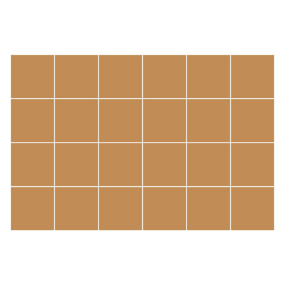 Öntapadós csempe matrica Szín Narancs