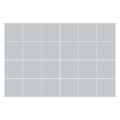 Csempe matrica Szín Szürke