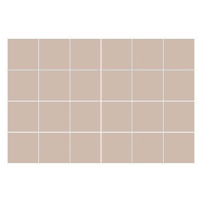 Öntapadós csempe matrica Szín Világosbarna