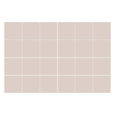 Öntapadós csempe matrica Szín Halvány rózsaszín