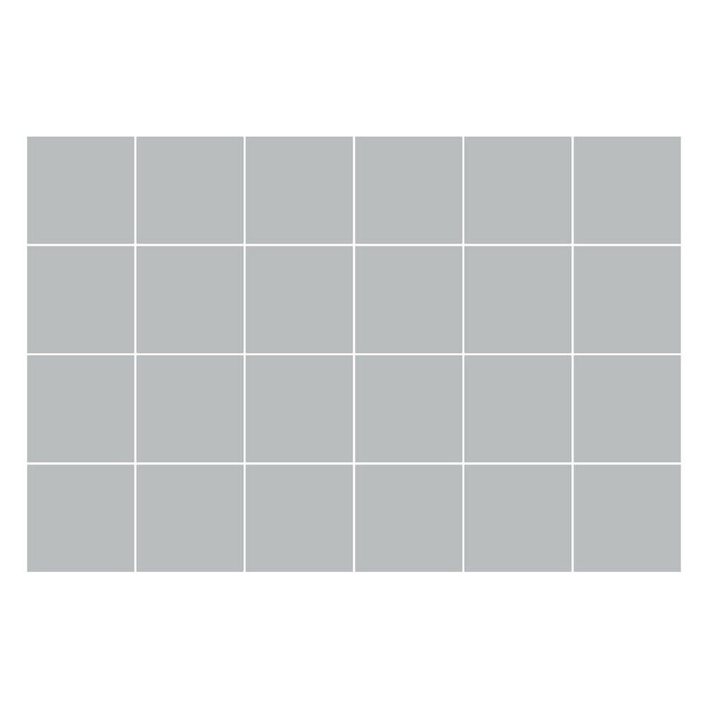 Csempe matrica Szín Világos szürke