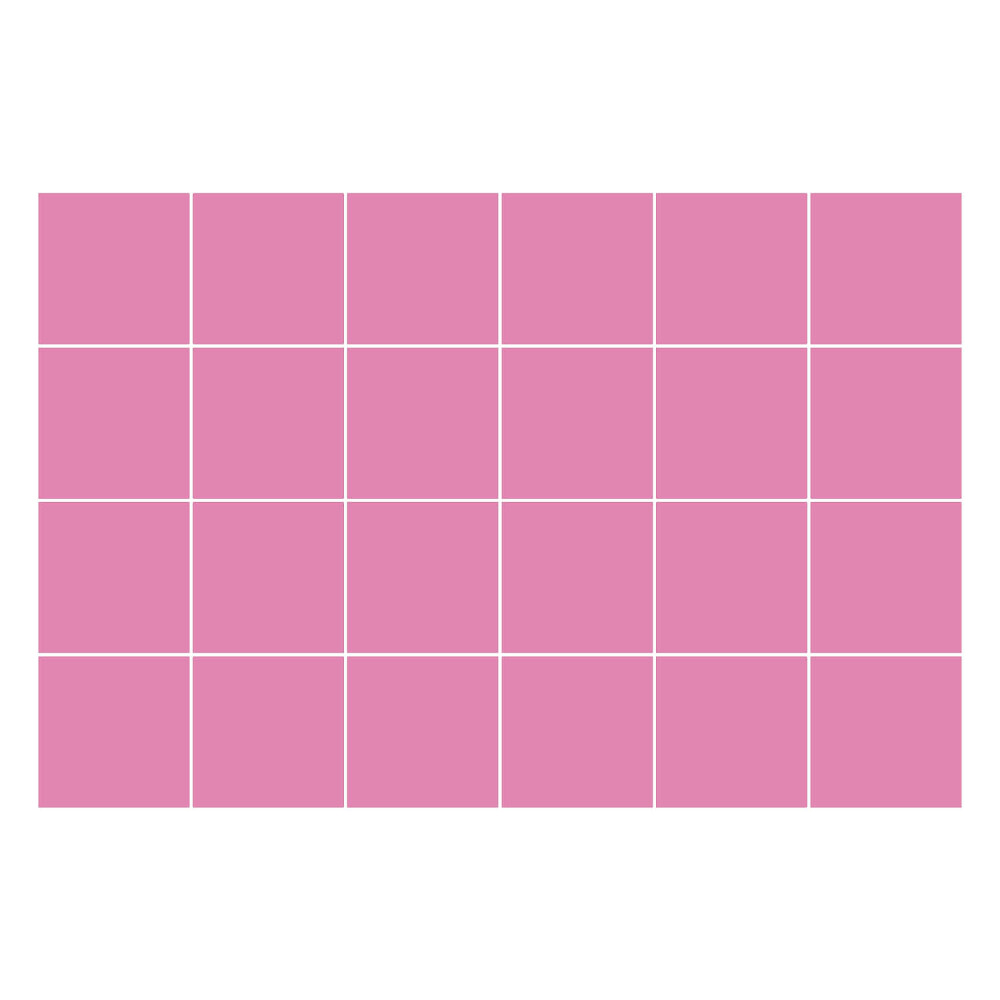 Csempe matrica Pasztell rózsaszín színű